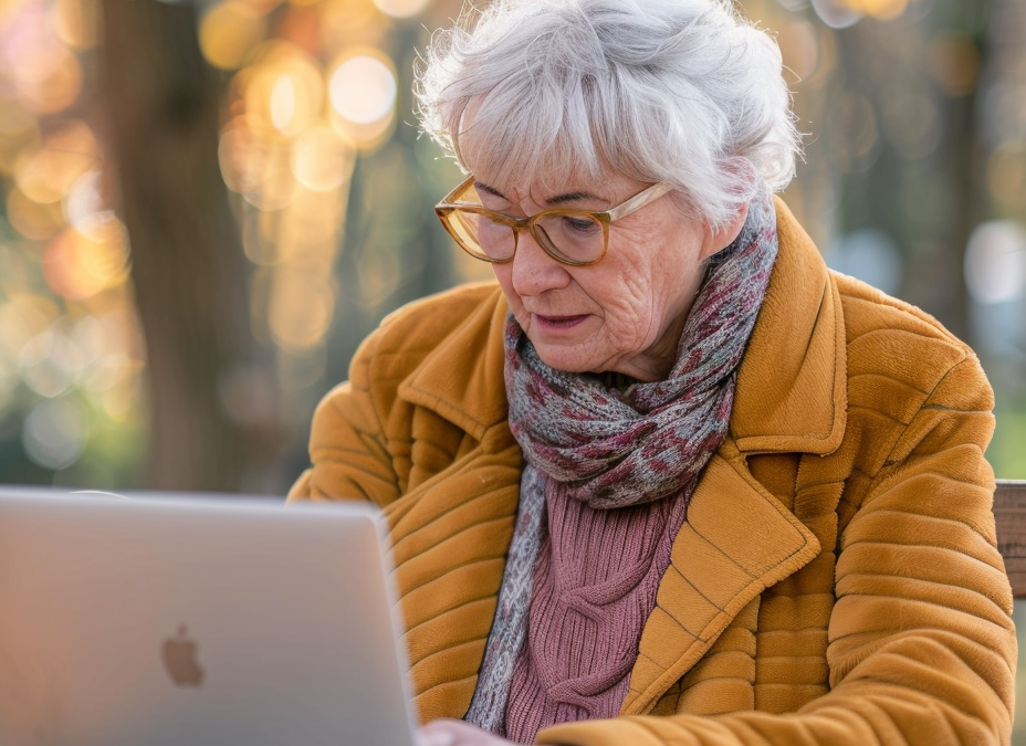 older woman telehealth therapy using CBT for chronic pain through the neuroVive program